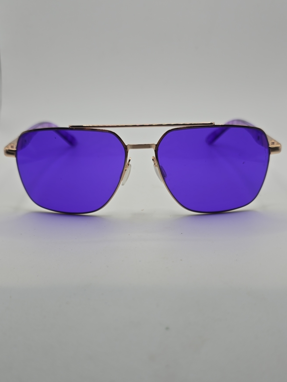 Rainbow Optx Leo Indigo with Purple Lenses and Gold Frame